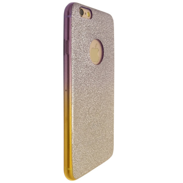 

Чехол-накладка DK-Case силикон райский дождик для Apple iPhone 5 / 5S (purple/yellow)