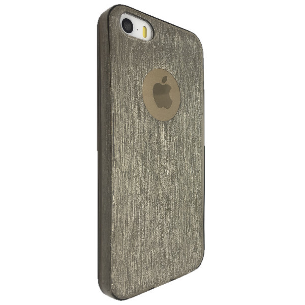 

Чехол-накладка DK-Case силикон с вкладышем серебристого дождя для Apple iPhone 5 / 5S (dark)