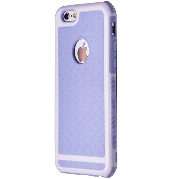 

Чехол-накладка DK-Case силикон с пластиком Колесо удачи для Apple iPhone 5/5S (violet)
