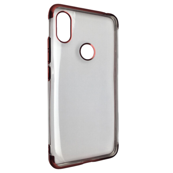 

Чехол-накладка DK-Case силикон с хром бортом Edge для Xiaomi Redmi S2 (red)