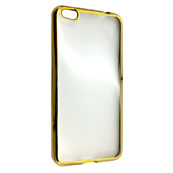 

Чехол-накладка DK-Case силикон с хром бортом для Xiaomi Mi 5c (gold)