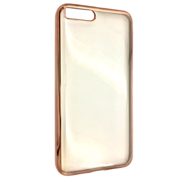 

Чехол-накладка DK-Case силикон с хром бортом для Xiaomi Mi 6 (rose gold)