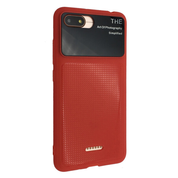 

Чехол-накладка DK-Case силикон стекло Totu Arte Geometry для Xiaomi Redmi 6A (red)
