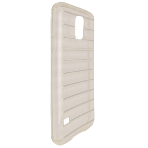 

Чехол-накладка DK-Case силикон толстые рёбра для Samsung S5 (clear)