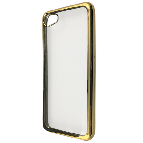 

Чехол-накладка DK-Case силикон хром борт для Meizu U20 (gold)