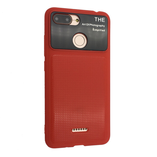 

Чехол-накладка DK-Case стекло Totu Arte Geometry для Xiaomi Redmi 6 (red)