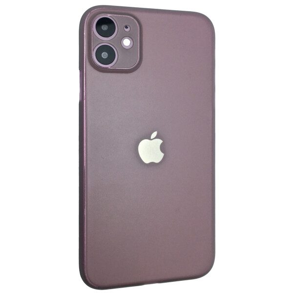 

Чехол-накладка Plastic Ultra Slim для Apple iPhone 11 (grey)