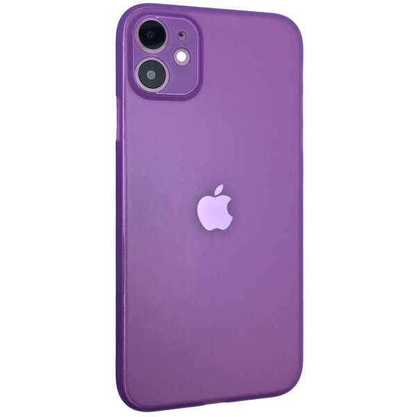 

Чехол-накладка Plastic Ultra Slim для Apple iPhone 11 (violet)