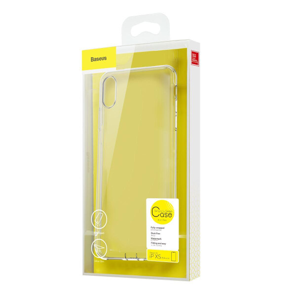 

Чехол-накладка Silicone Baseus Simplicity Series (basic) для Apple iPhone X / XS (clear) (ARAPIPH58-B02)