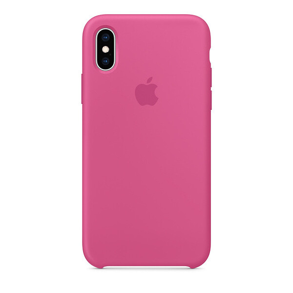 

Чехол-накладка Silicone Case original для Apple iPhone X / XS (dragon fruit)