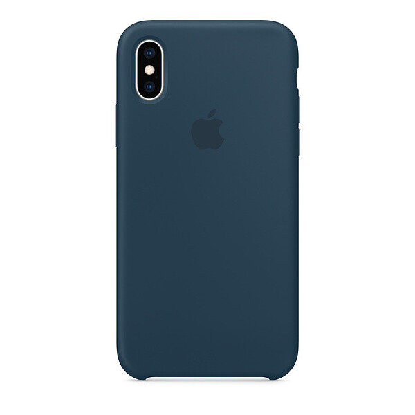 

Чехол-накладка Silicone Case original для Apple iPhone XS Max (Pacific Green)