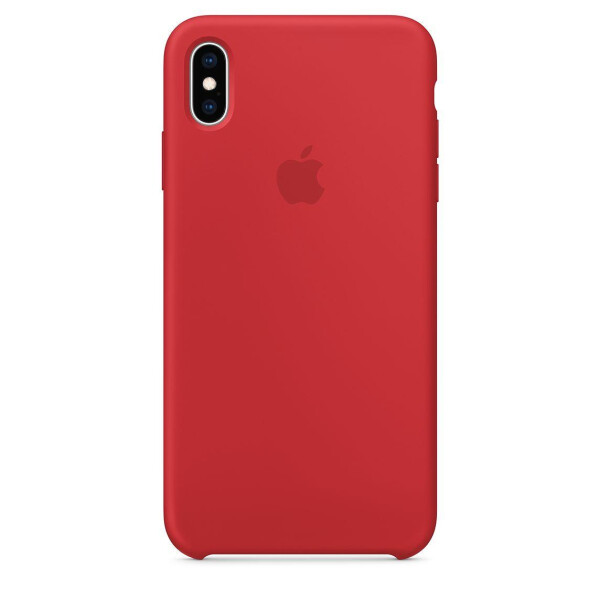 

Чехол-накладка Silicone Case original для Apple iPhone XS Max (red)