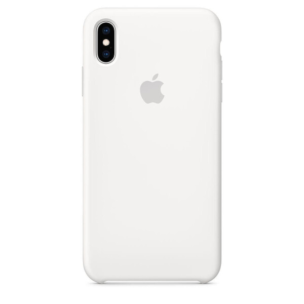 

Чехол-накладка Silicone Case original для Apple iPhone XS Max (white)