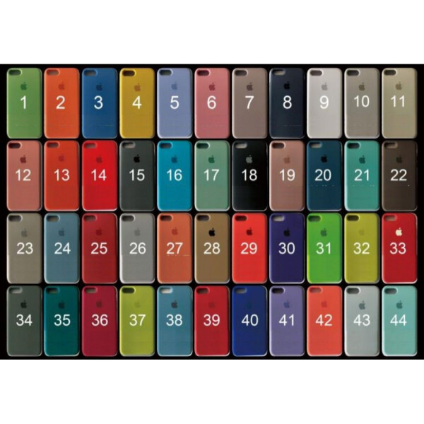 

Чехол-накладка Silicone Case для Apple iPhone 7 / 8 Plus (10)