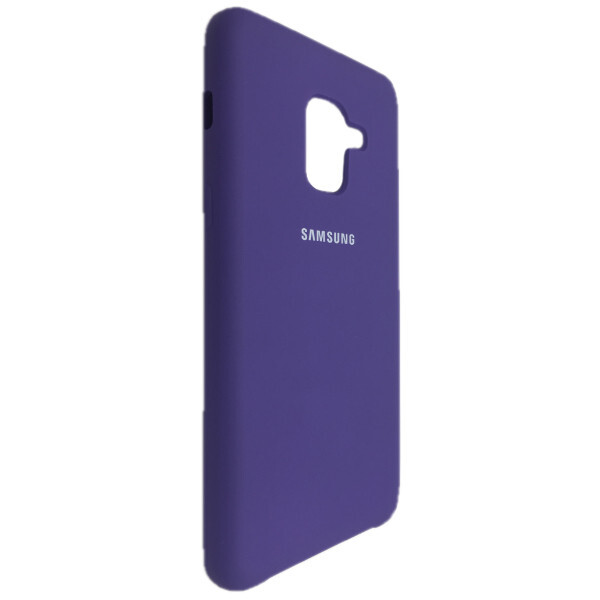 

Чехол-накладка Silicone Case для Samsung A8 Plus (violet)