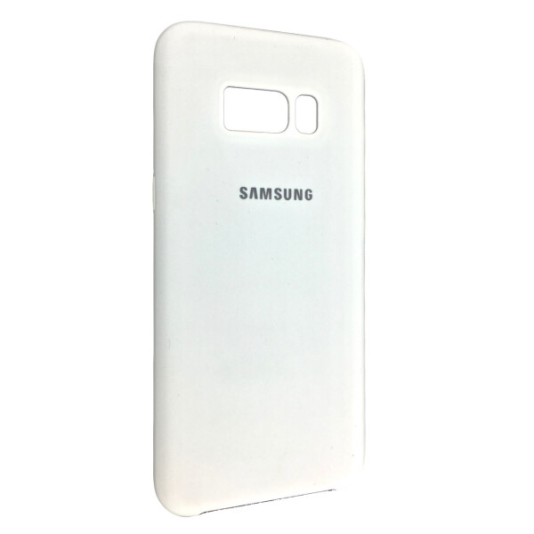 

Чехол-накладка Silicone Case для Samsung S8 (white)