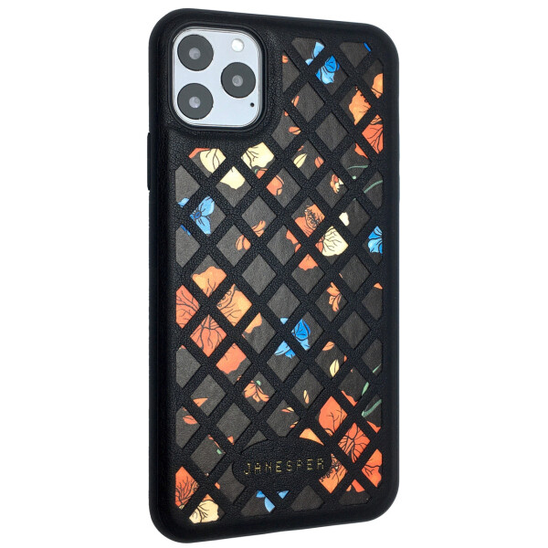 

Чехол-накладка Silicone Form Leather Janesper для Apple iPhone 11 Pro (black)