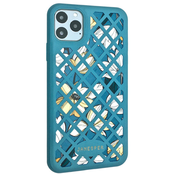 

Чехол-накладка Silicone Form Leather Janesper для Apple iPhone 11 Pro Max (blue)