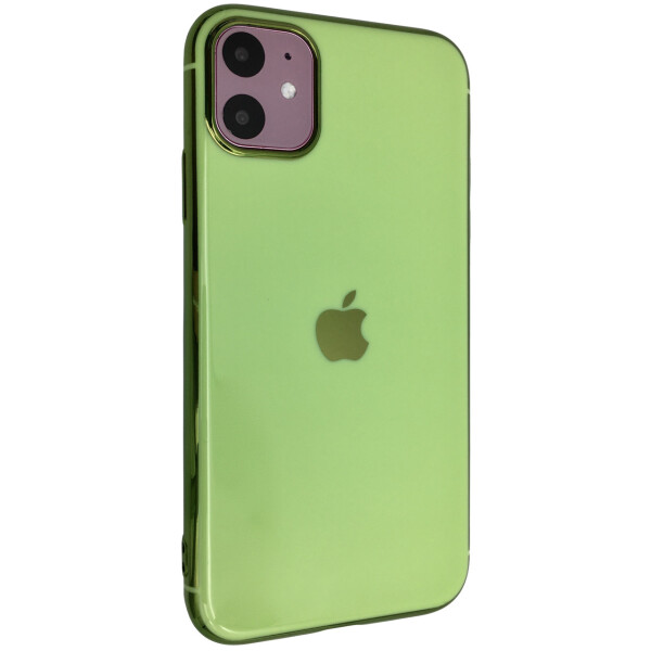 

Чехол-накладка Silicone Glance Laki для Apple iPhone 11 (green)