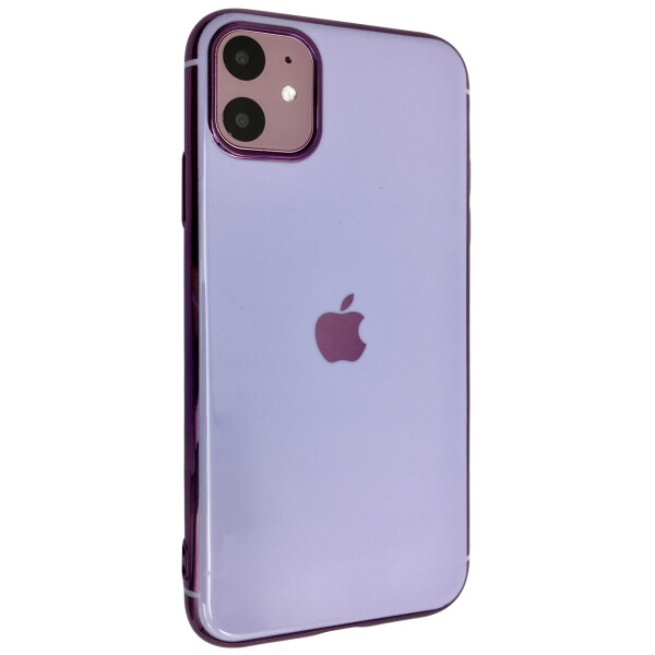 

Чехол-накладка Silicone Glance Laki для Apple iPhone 11 (violet)