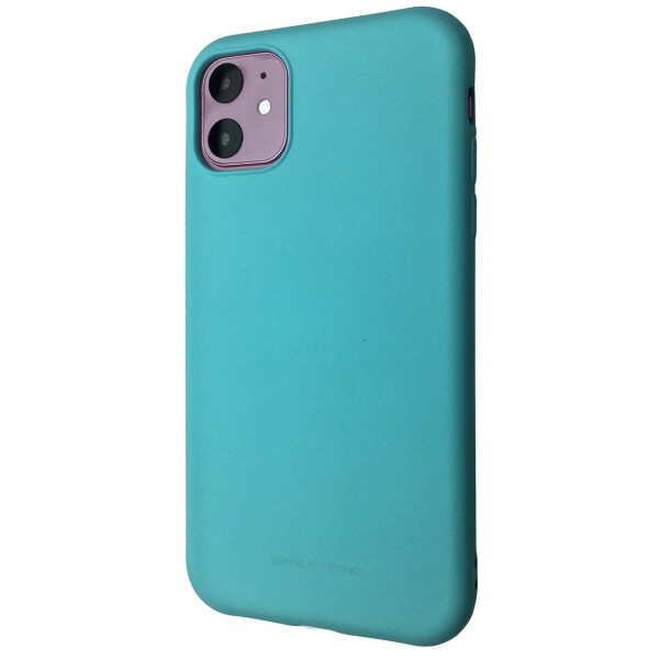 

Чехол-накладка Silicone Hana Molan Cano для Apple iPhone 11 (mint)
