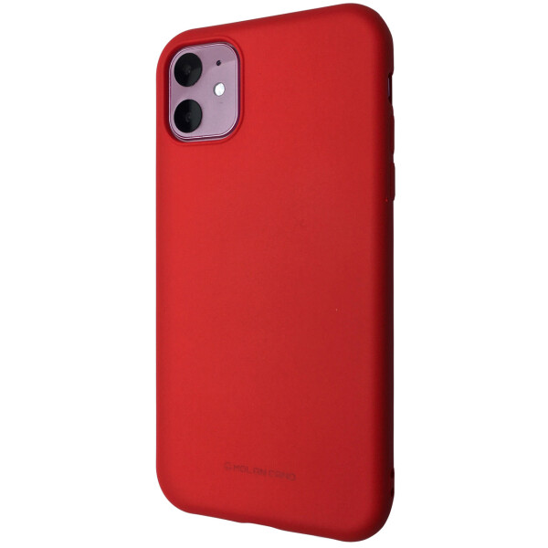 

Чехол-накладка Silicone Hana Molan Cano для Apple iPhone 11 (red)