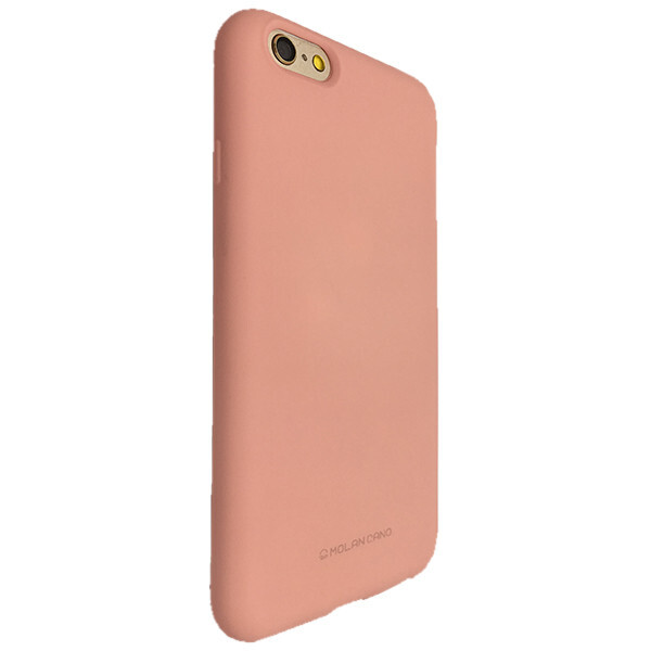 

Чехол-накладка Silicone Hana Molan Cano для Apple iPhone 6 / 6S (pink light)