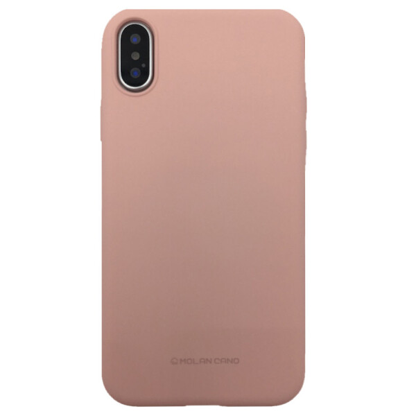 

Чехол-накладка Silicone Hana Molan Cano для Apple iPhone X / XS (pink)