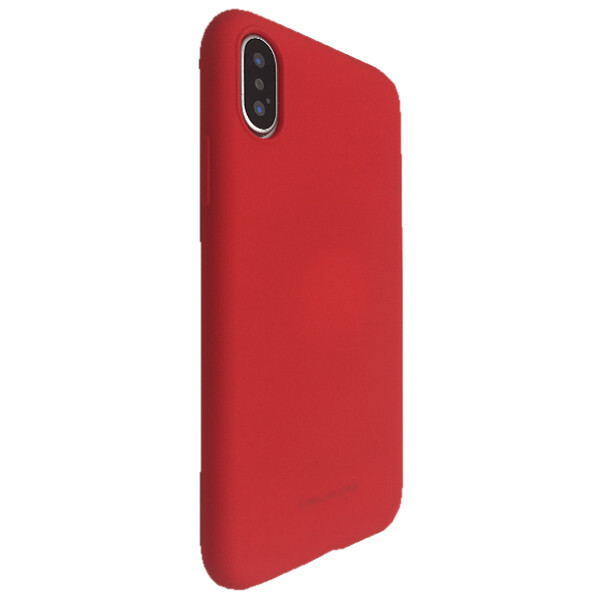 

Чехол-накладка Silicone Hana Molan Cano для Apple iPhone X / XS (red)