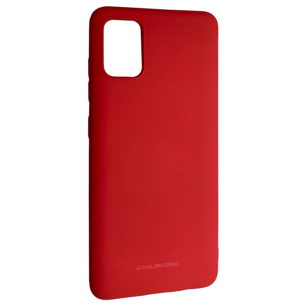 

Чехол-накладка Silicone Hana Molan Cano для Samsung A51 (2020) (red)