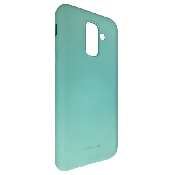 

Чехол-накладка Silicone Hana Molan Cano для Samsung A8 (mint)