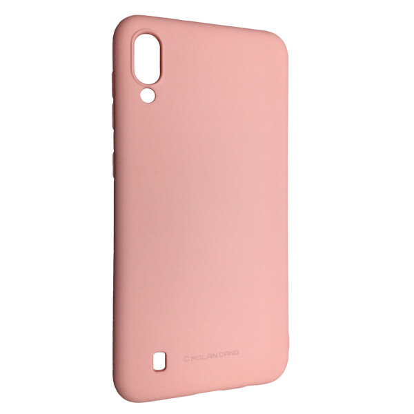 

Чехол-накладка Silicone Hana Molan Cano для Samsung M10 (pink light)