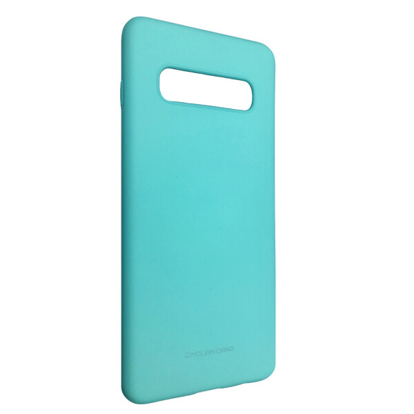 

Чехол-накладка Silicone Hana Molan Cano для Samsung S10+ (mint)