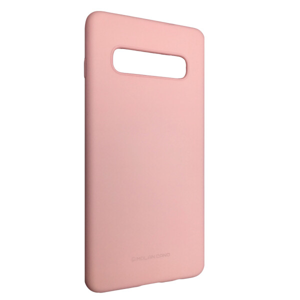 

Чехол-накладка Silicone Hana Molan Cano для Samsung S10+ (pink light)