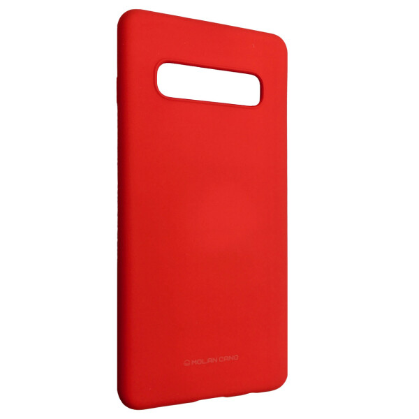 

Чехол-накладка Silicone Hana Molan Cano для Samsung S10+ (red)