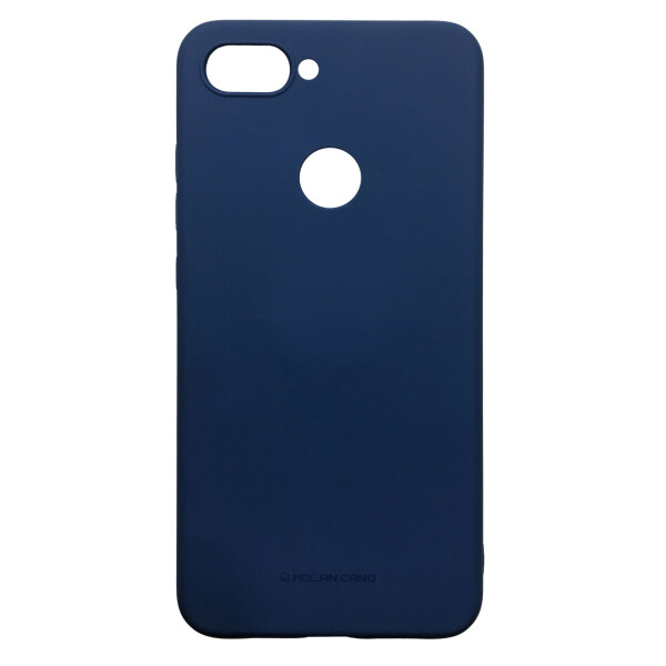 

Чехол-накладка Silicone Hana Molan Cano для Xiaomi Mi 8 Lite (blue)