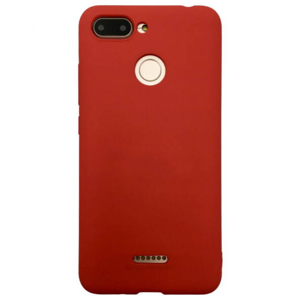 

Чехол-накладка Silicone Hana Molan Cano для Xiaomi Redmi 6 (red)