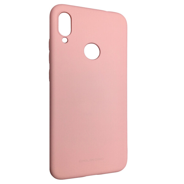 

Чехол-накладка Silicone Hana Molan Cano для Xiaomi Redmi 7 (pink light)
