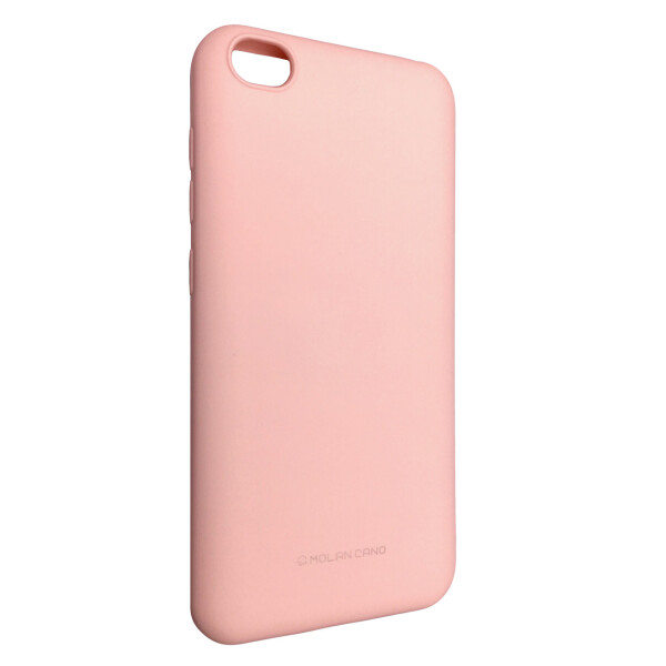 

Чехол-накладка Silicone Hana Molan Cano для Xiaomi Redmi Go (pink light)