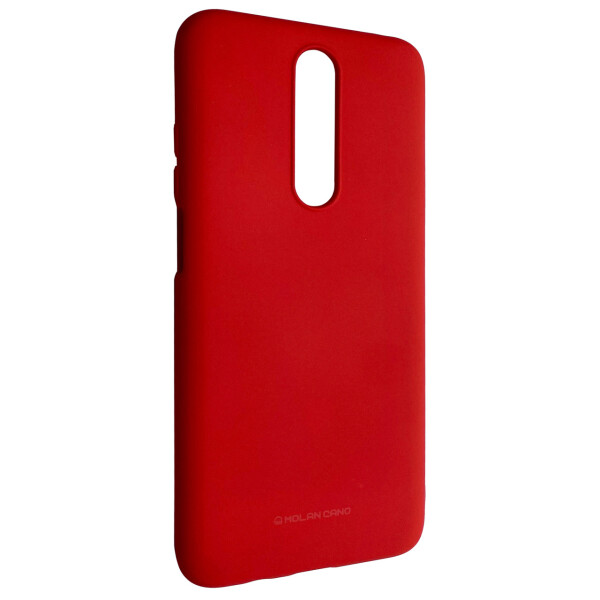 Акция на Чехол-накладка Silicone Hana Molan Cano для Xiaomi Redmi K30 / Poco X2 / Mi 10T (red) от Allo UA