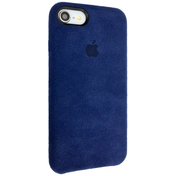 

Чехол-накладка кожа Alcantara cover для Apple iPhone 7 / 8 (deep blue)