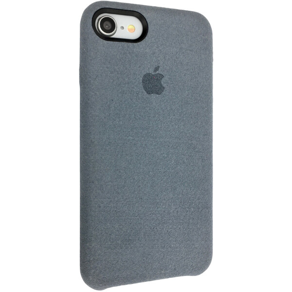 

Чехол-накладка кожа Alcantara cover для Apple iPhone 7 / 8 (grey)