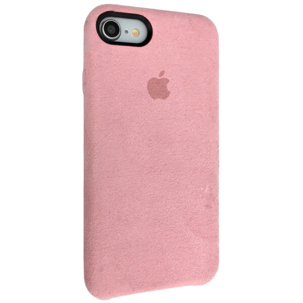 

Чехол-накладка кожа Alcantara cover для Apple iPhone 7 / 8 (pink light)