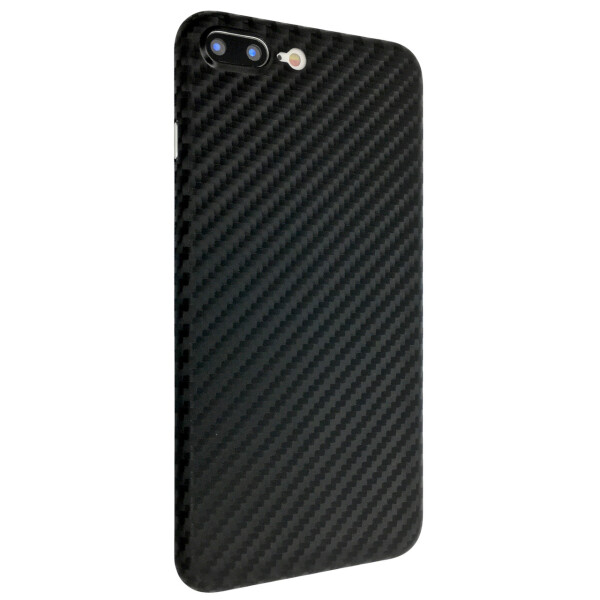 

Чехол-накладка пластик Carbon ultra slim для Apple iPhone 7 / 8 Plus (black)