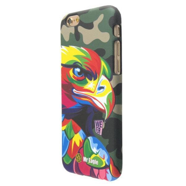

Чехол-накладка пластик Luxo Camo для Apple iPhone 6 / 6S (Mr Eagle)