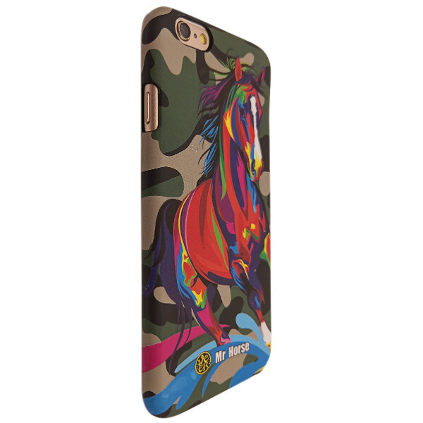 

Чехол-накладка пластик Luxo Camo для Apple iPhone 6 / 6S (Mr Horse)