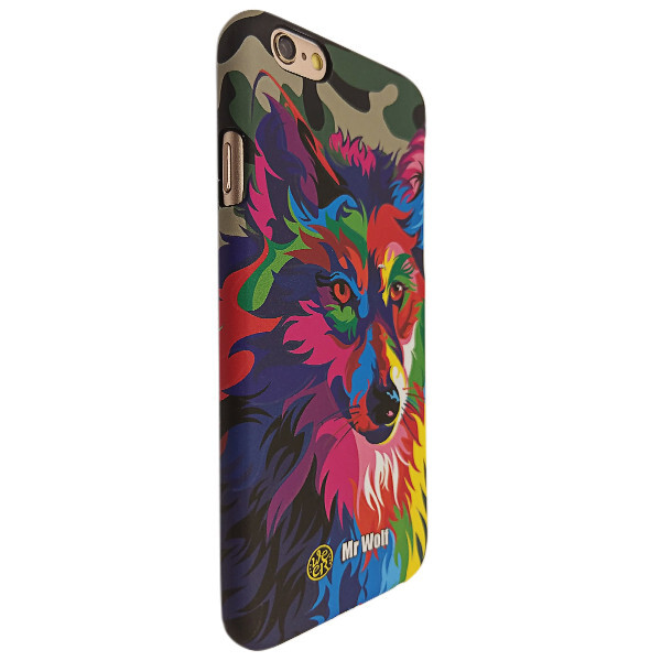 

Чехол-накладка пластик Luxo Camo для Apple iPhone 6 / 6S (Mr Wolf)