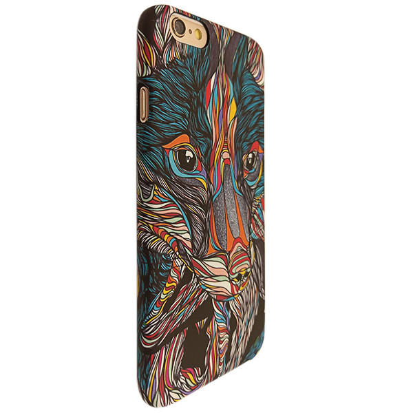 

Чехол-накладка пластик Luxo Indigo для Apple iPhone 5 / 5S (синий барсук)