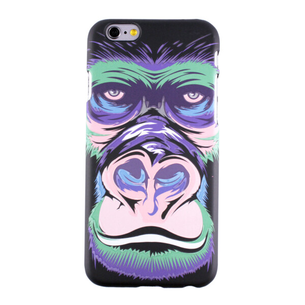 

Чехол-накладка пластик Luxo New Print для Apple iPhone 6 / 6S (горила)
