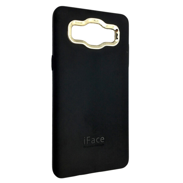 

Чехол-накладка силикон iFace для Samsung A3 / A300 (black)